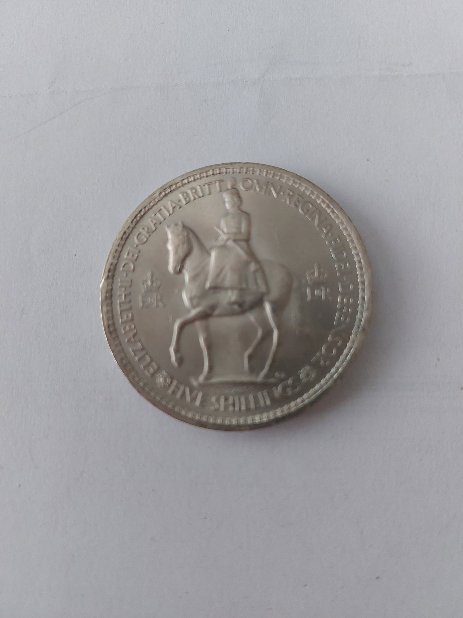 Commemorative 5 Shilling Coin: Title: Commemorative 5 Shilling Coin Description: Commemmorative 5 shilling coin Condition: Used Delivery option: Collection & Delivery Location: ME13 Category: Collectables