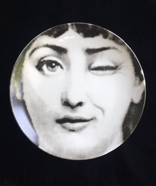 Fornasetti (Italian) Tema E Variazioni No: 82 Plateulia (Winking Eye) 3 of 4: Title: Fornasetti (Italian) Tema E Variazioni No: 82 Plateulia (Winking Eye) 3 of 4 Description: Fornasetti (Italian) Tema E Variazioni No: 82 Plateulia (Winking Eye) 3 of 4 Description -