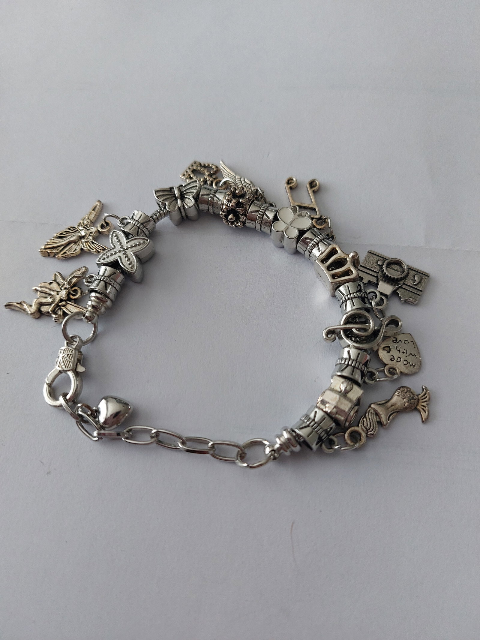 Charm Bracelet With 16 Charms - 2