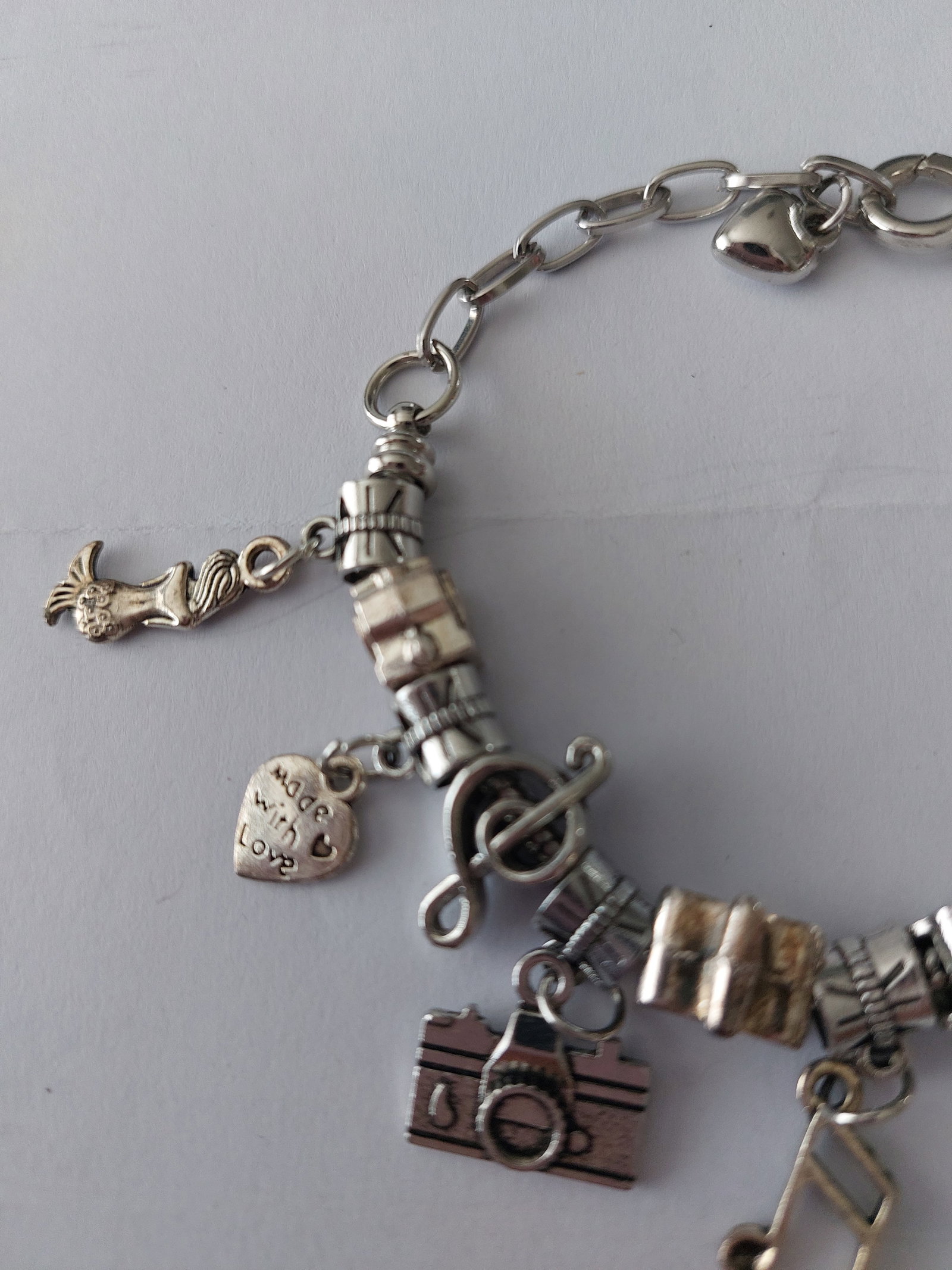 Charm Bracelet With 16 Charms - 4