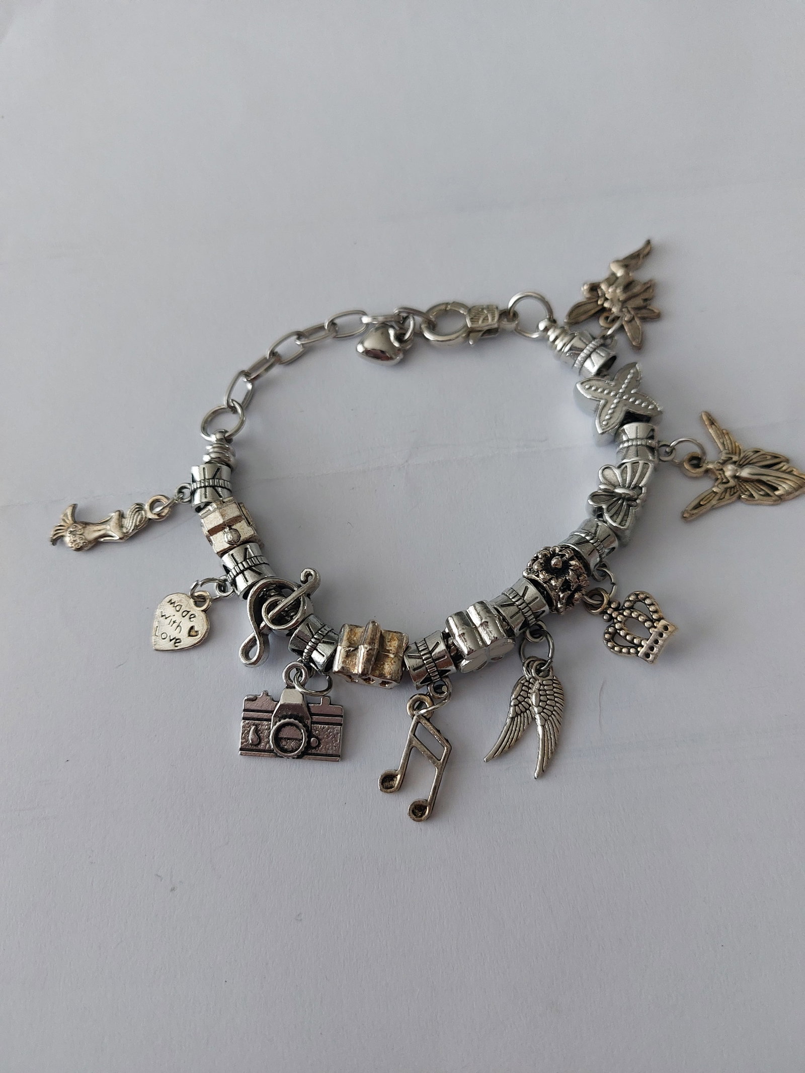 Charm Bracelet With 16 Charms - 8