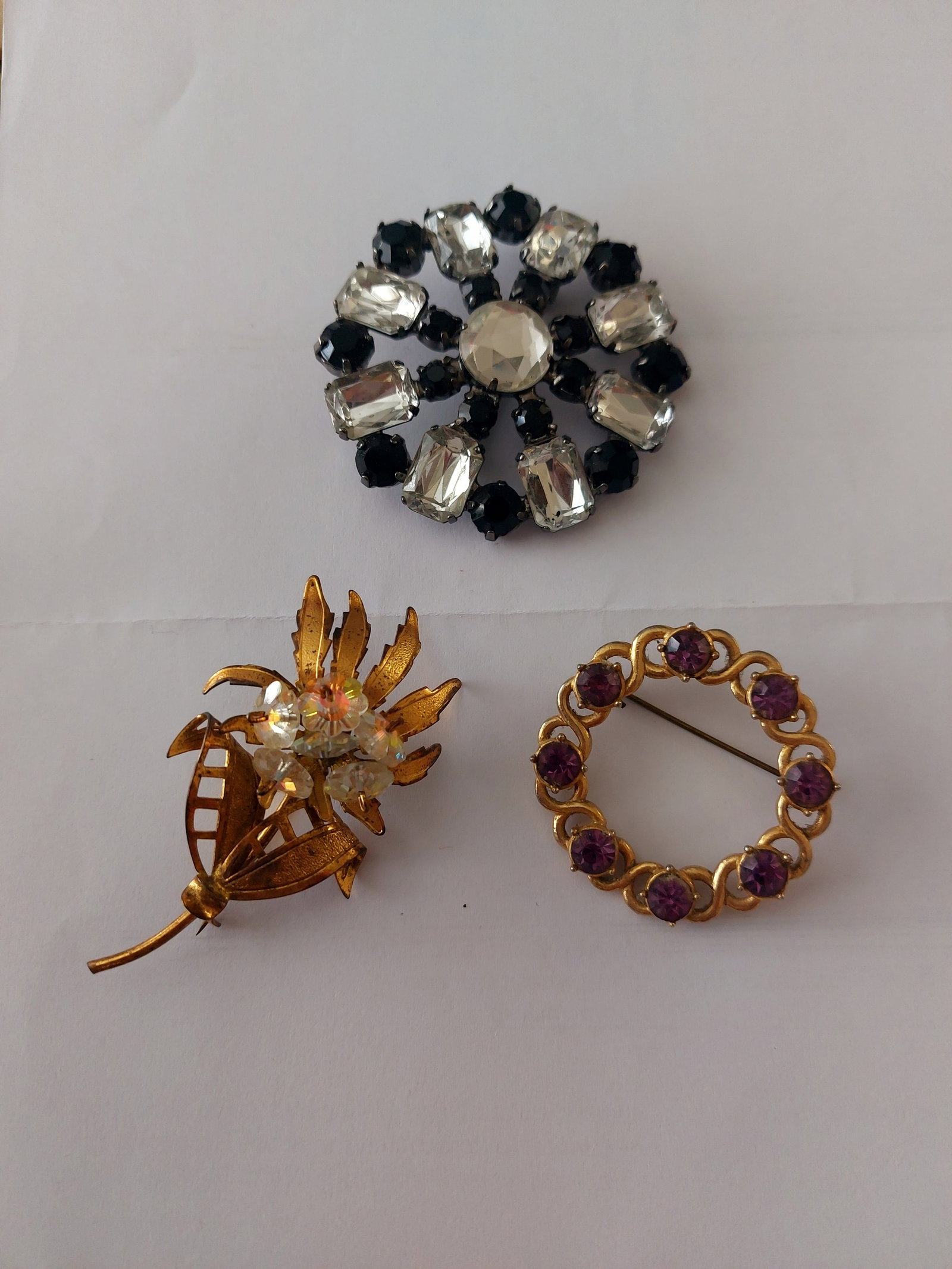 Three Vintage Brooches - 2