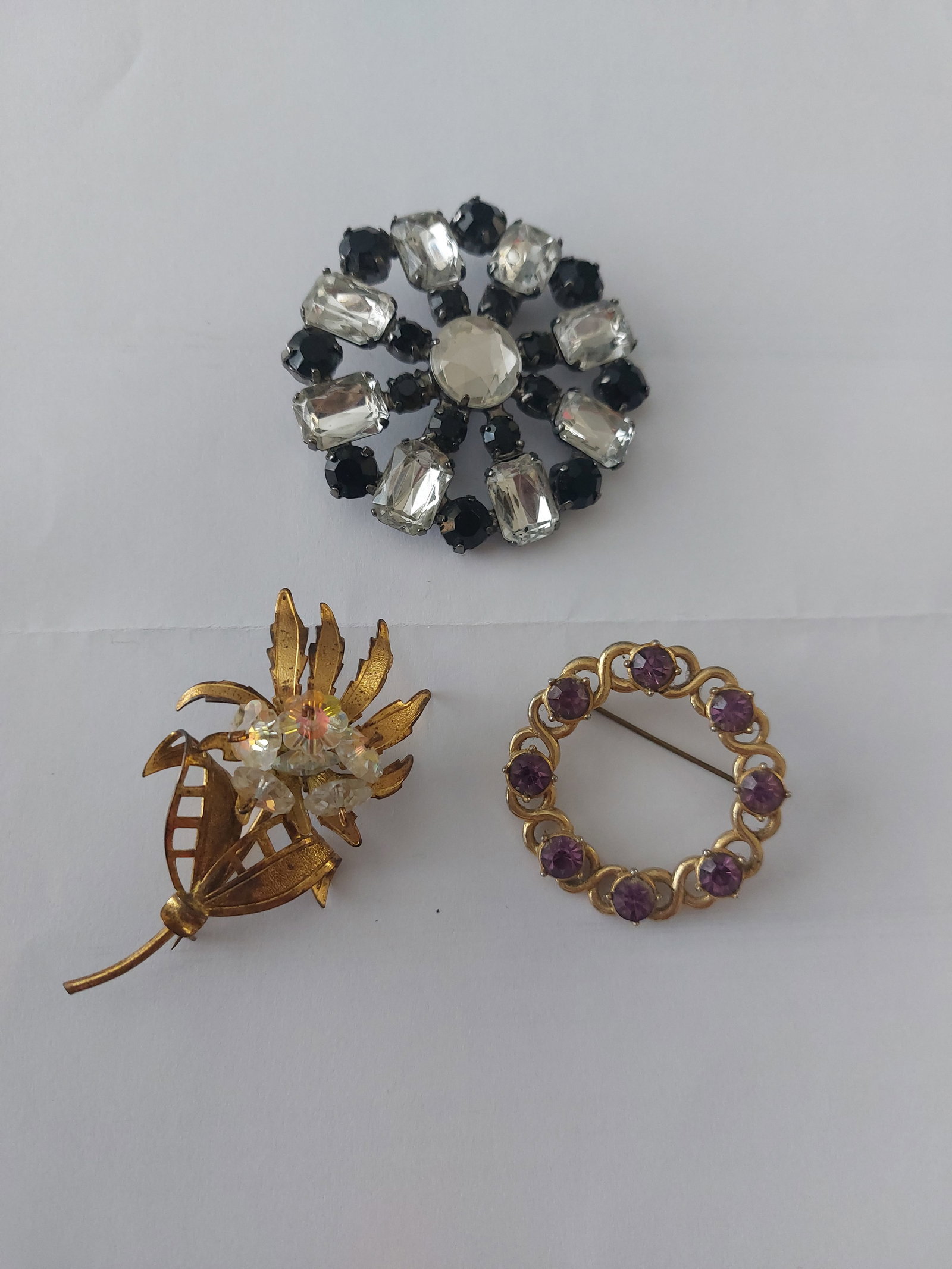 Three Vintage Brooches - 3