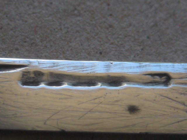 Victorian Mother of Pearl Hafted Silver Bladed Folding Fruit Knife - 3