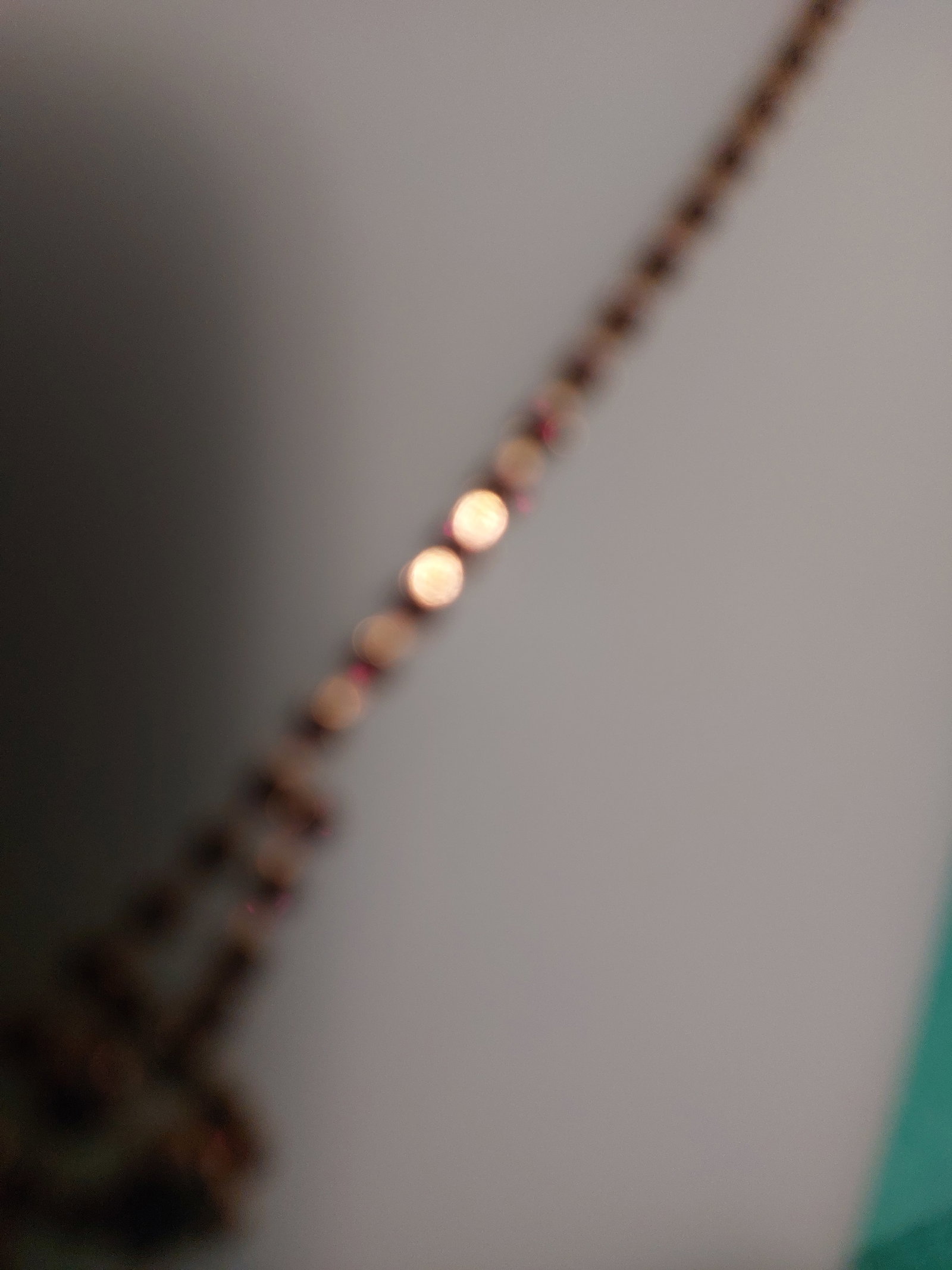 Pretty Red Stone Vintage Style Necklace - 4