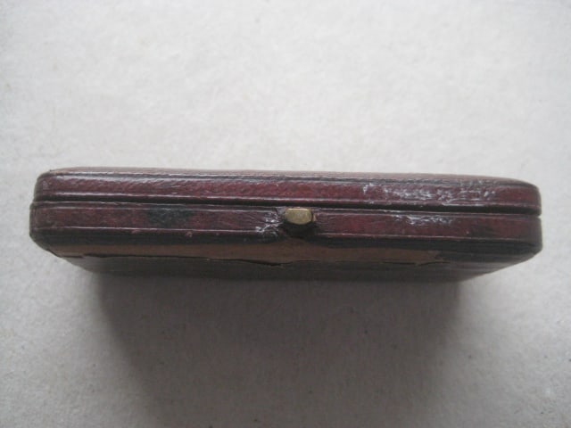 Victorian Mother of Pearl Hafted Cased Silver Bladed Folding Fruit Knife and Fork - 5