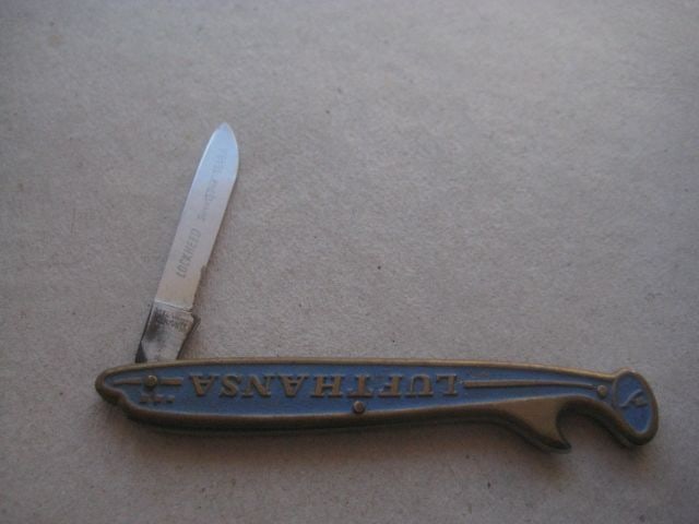 Vintage Lufthansa Folding Penknife, c1940 - 2