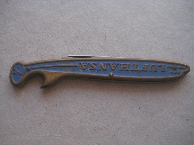 Vintage Lufthansa Folding Penknife, c1940 - 7