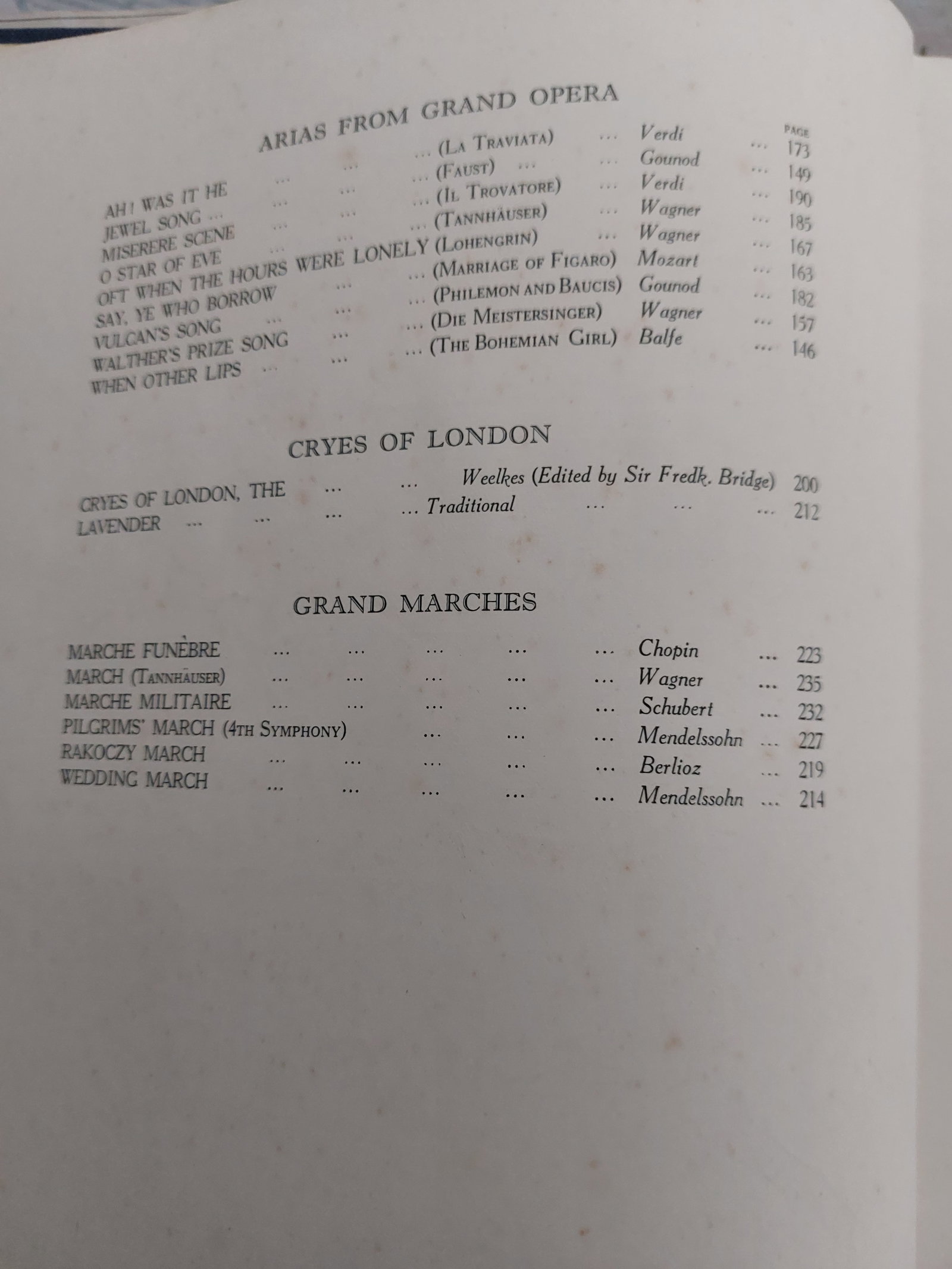 Vintage Music Book - 5