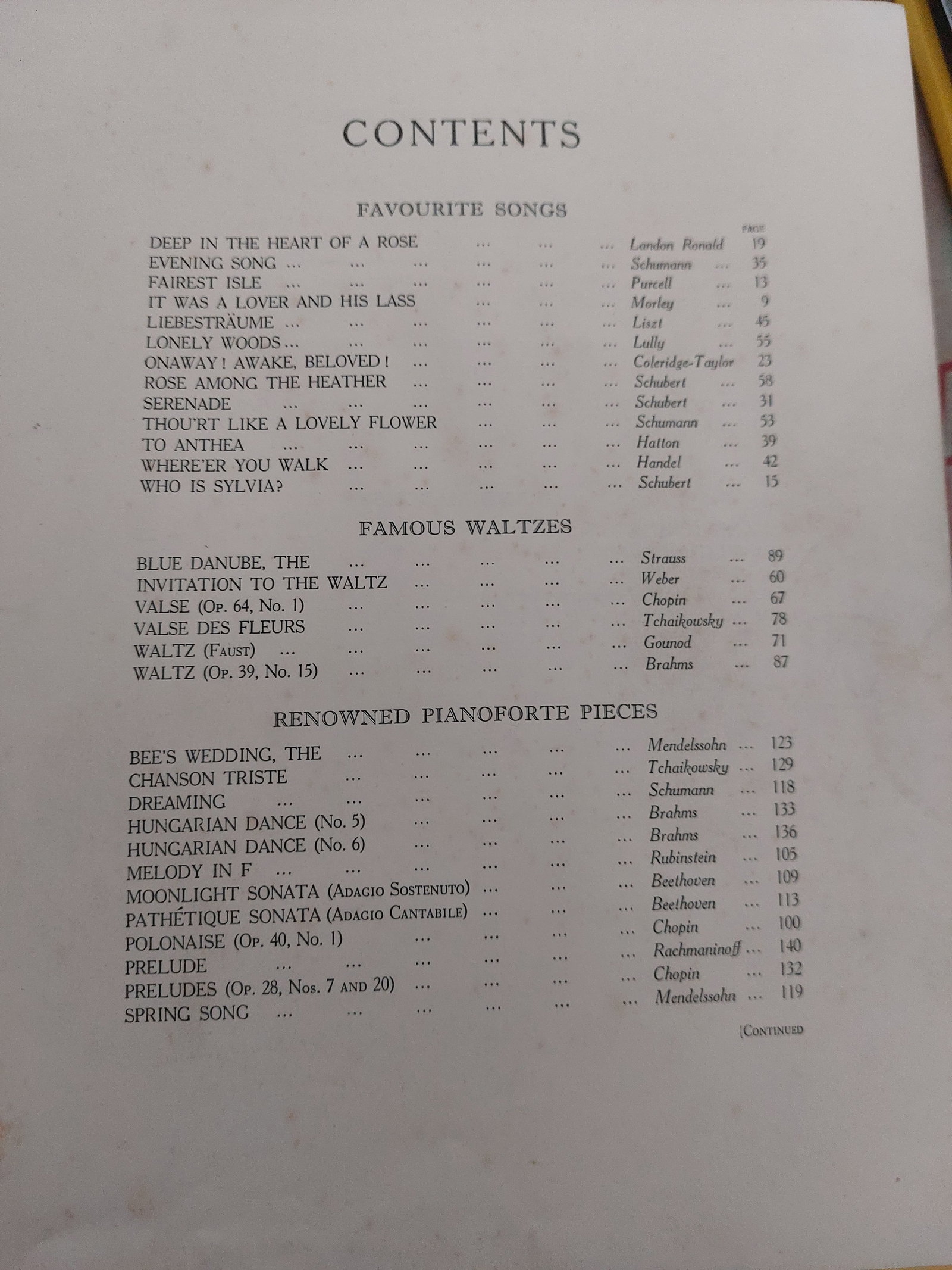 Vintage Music Book - 6