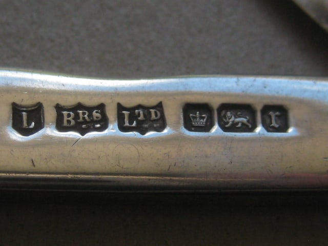 Edwardian Silver Hafted Twin Steel Bladed Folding Penknife, Sheffield 1909 - 3