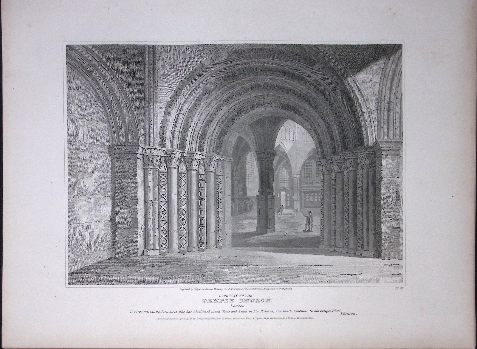 The Temple Church London Rare John Britton 191 Years-Old Antique Steel Engraving-23: Title: The Temple Church London Rare John Britton 191 Years-Old Antique Steel Engraving-23 Description: This 191 Years-Old Steel Gilt-Edged Engraved Plate Has Been Removed from an Antique Edition of.