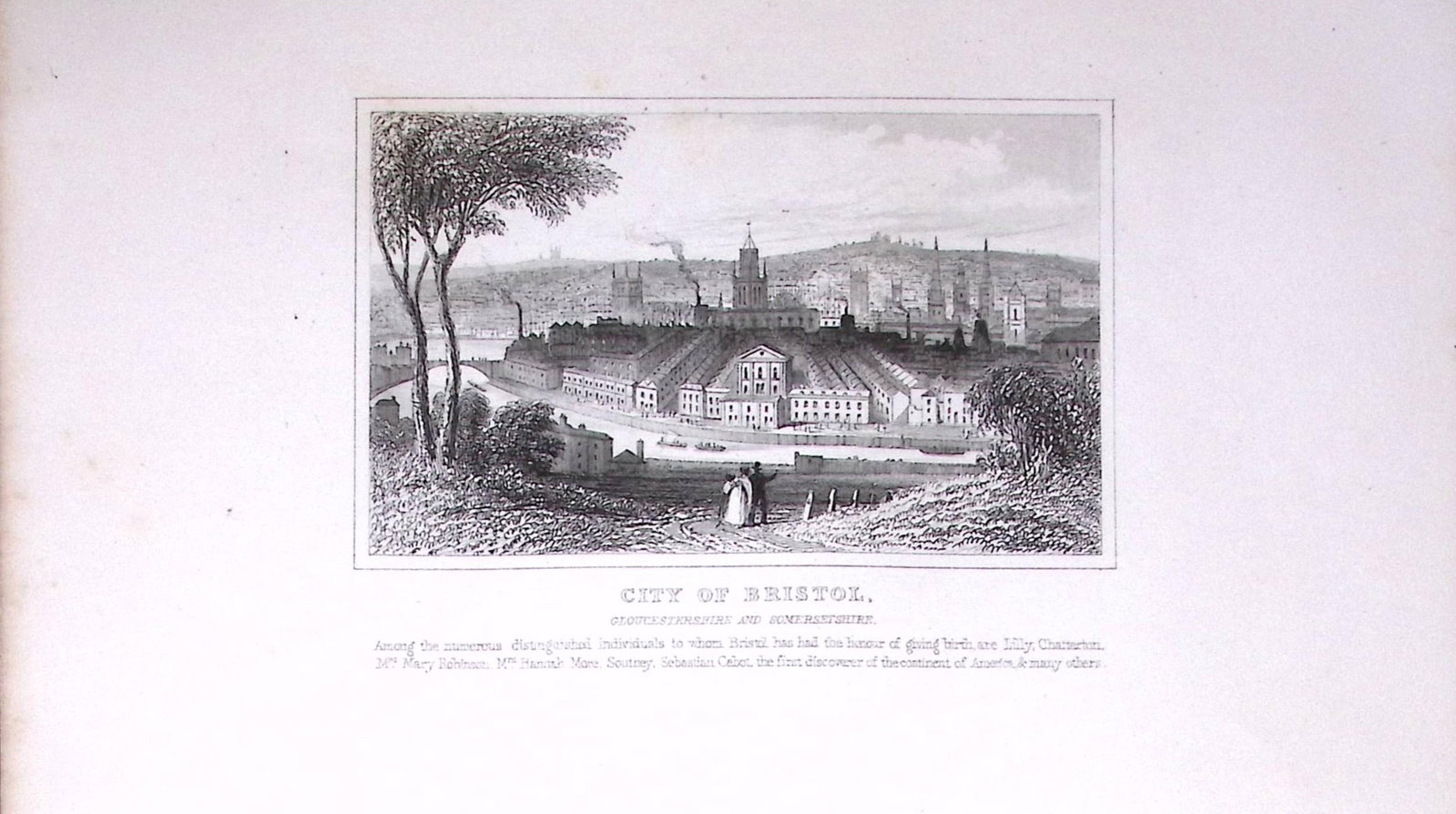 City of Bristol Dugdale & Archer Antique 180 Years-Old Copper Plate Print-44: Title: City of Bristol Dugdale & Archer Antique 180 Years-Old Copper Plate Print-44 Description: This Antique Copper Plate Engraving Has Been Removed from an Antique Edition of. Thomas Dugdale