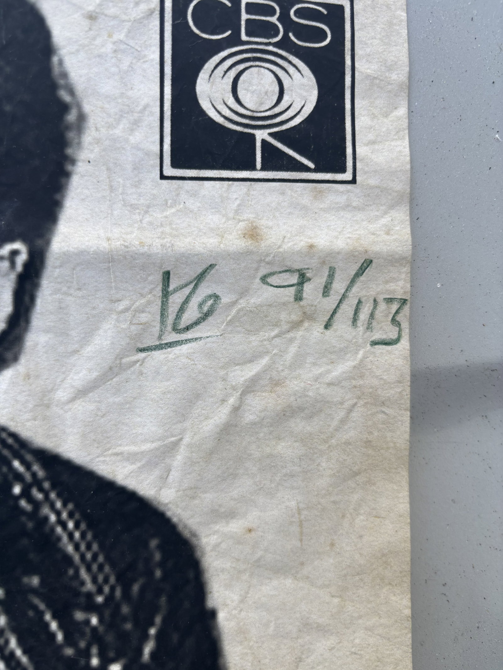 Billy Childish Hand Signed Limited Edition Free Post UK Folded By Artist - 2