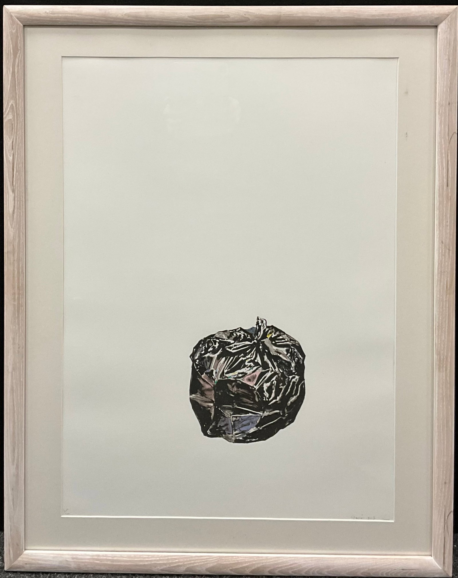 Gavin Turk (b.1967) 'It's In The Bag', Six Colour Lithograph, Stamped, Editioned, Signed, 2000: Title: Gavin Turk (b.1967) 'It's In The Bag', Six Colour Lithograph, Stamped, Editioned, Signed, 2000 Description: Gavin Turk (b.1967) 'It's in the Bag', six colour lithograph, framed, Stamped,