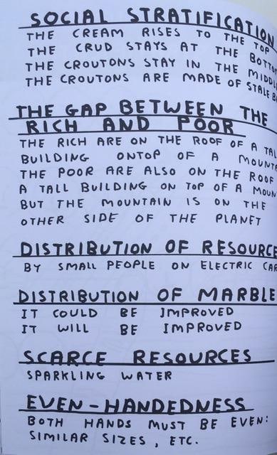 David Shrigley OBE (b1968) ‘Fully Coherent Plan: For A New and Better Society’, Edition, - 18