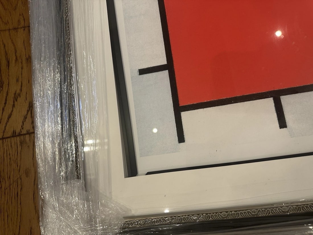 Piet Mondrian Rare Limited Edition. One of Only 85. With Certificate. Amazing Piece. - 6