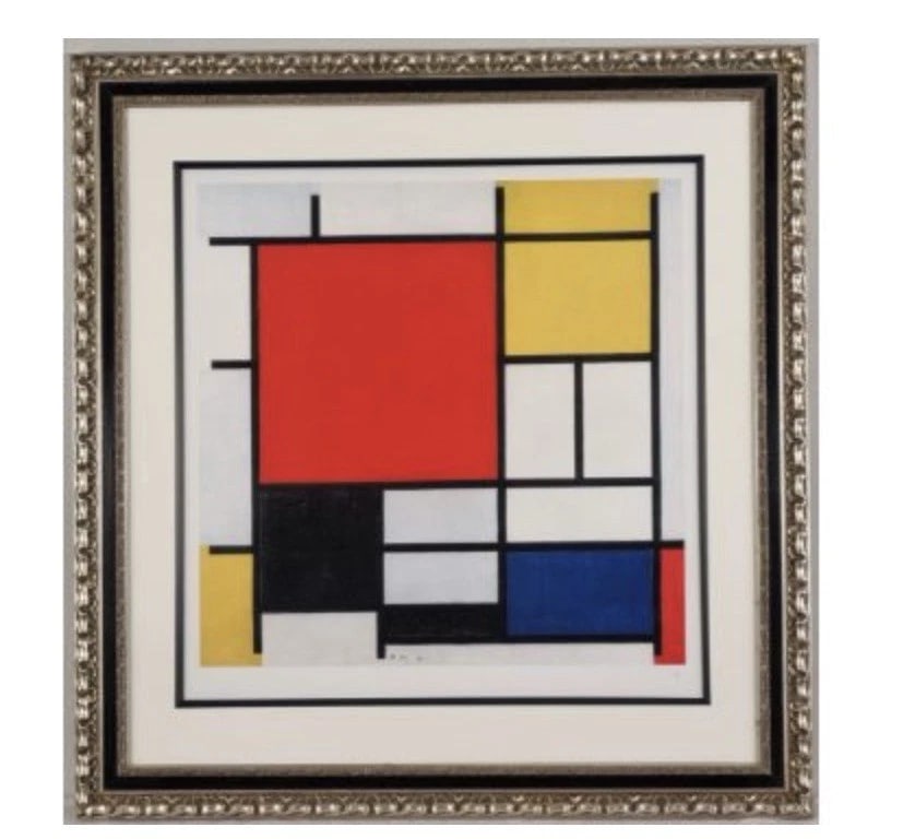 Piet Mondrian Rare Limited Edition. One of Only 85. With Certificate. Amazing Piece. - 7