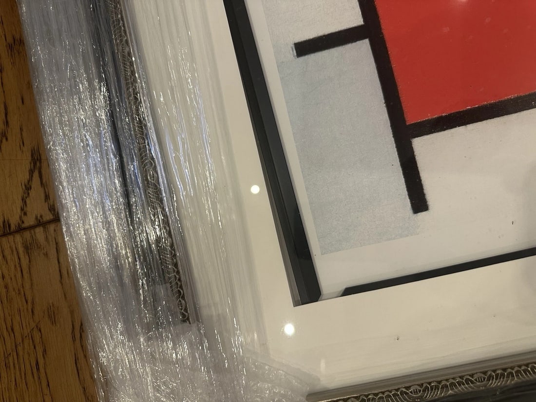 Piet Mondrian Rare Limited Edition. One of Only 85. With Certificate. Amazing Piece. - 8