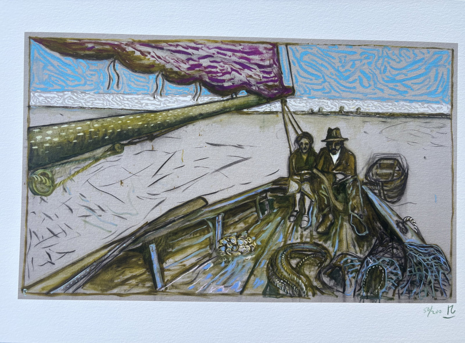 Billy Childish Hand Signed Limited Edition Free Post UK Couple: Title: Billy Childish Hand Signed Limited Edition Free Post UK Couple Description: Billy Childish, probably the most important artist you have not heard of. with shows internationally, he is also a