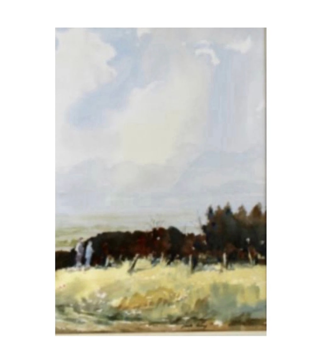 Jack Amey “Downland Ramblers“ Watercolour - 3