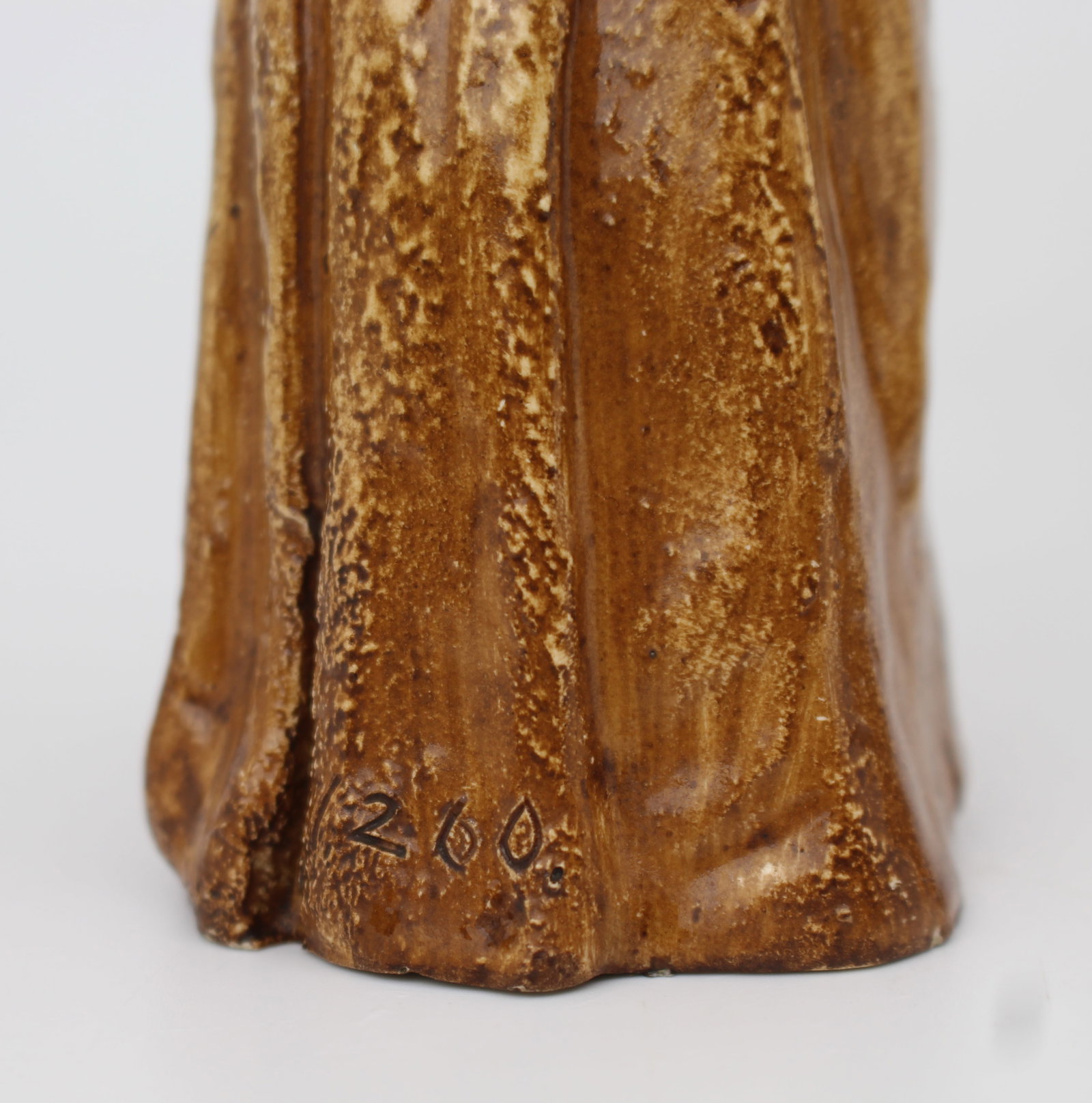 Pair of Early 20th Century Austrian Ceramic Monk Figures - 9