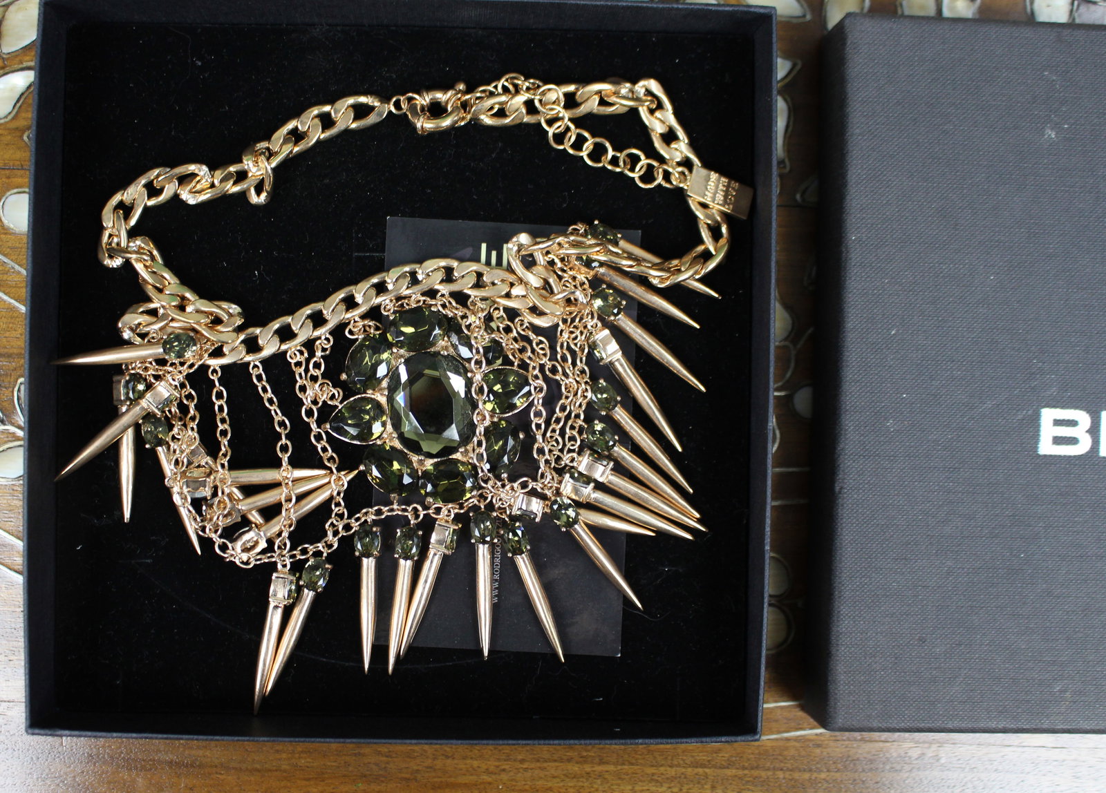 Brave by LRCO Statement Necklace with Box - 13
