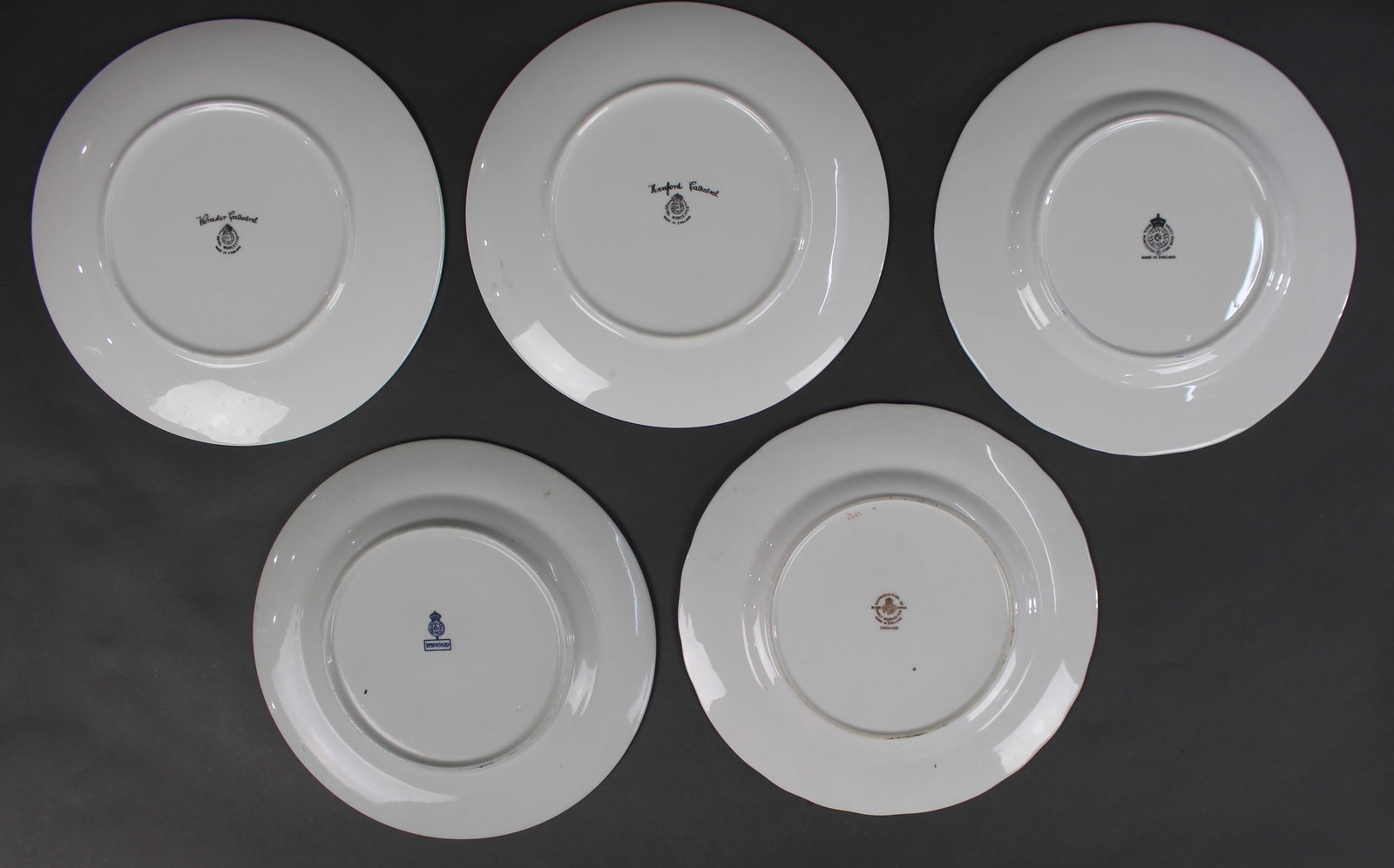 Collection of 5 Royal Worcester Cabinet Plates - 2