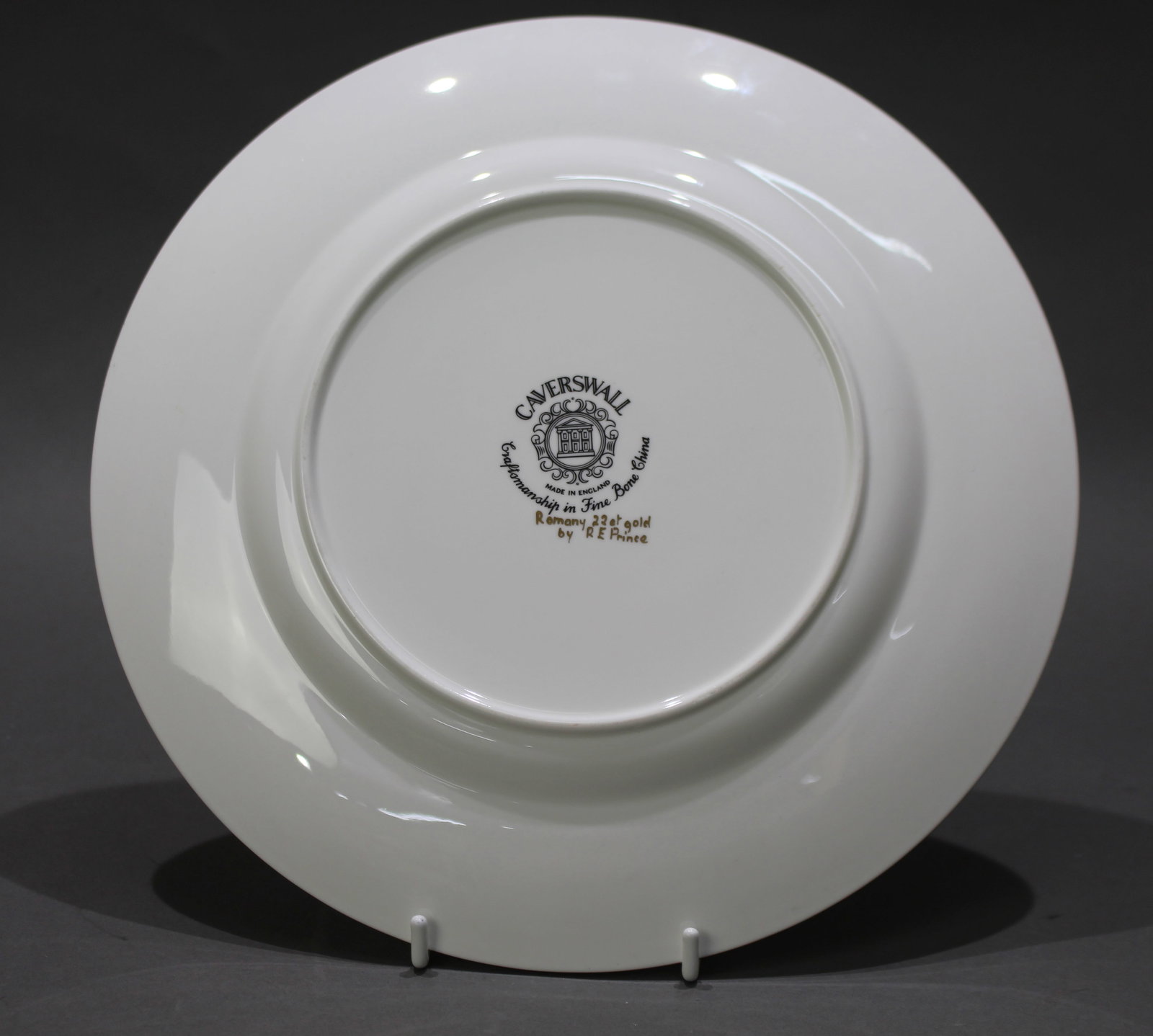 Caverswall Romany 22ct Gold Cabinet Plate - 3