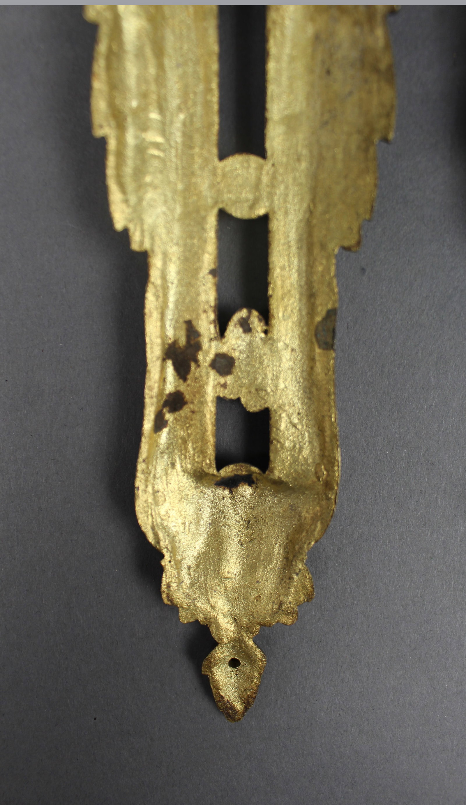 Pair of Louis XVI Style Gilt Bronze Furniture Mounts c.1890 - 7