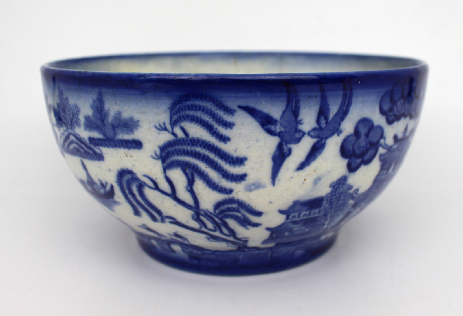 Semi China Blue & White Bowl - 3