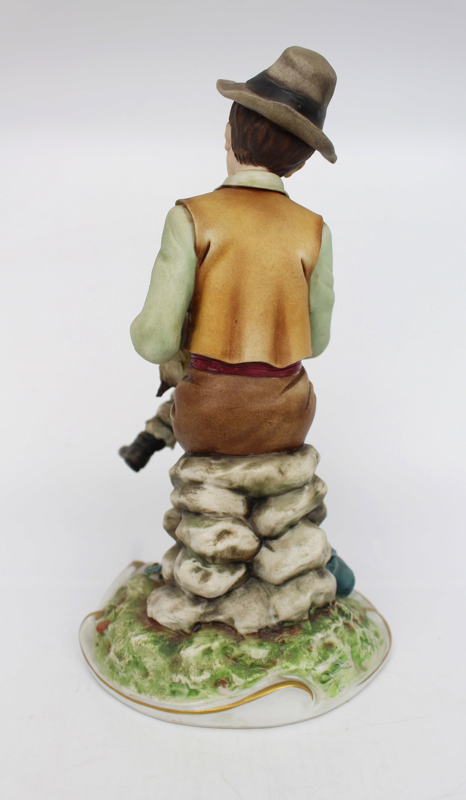 Capodimonte Shepherd Boy Figurine - 4