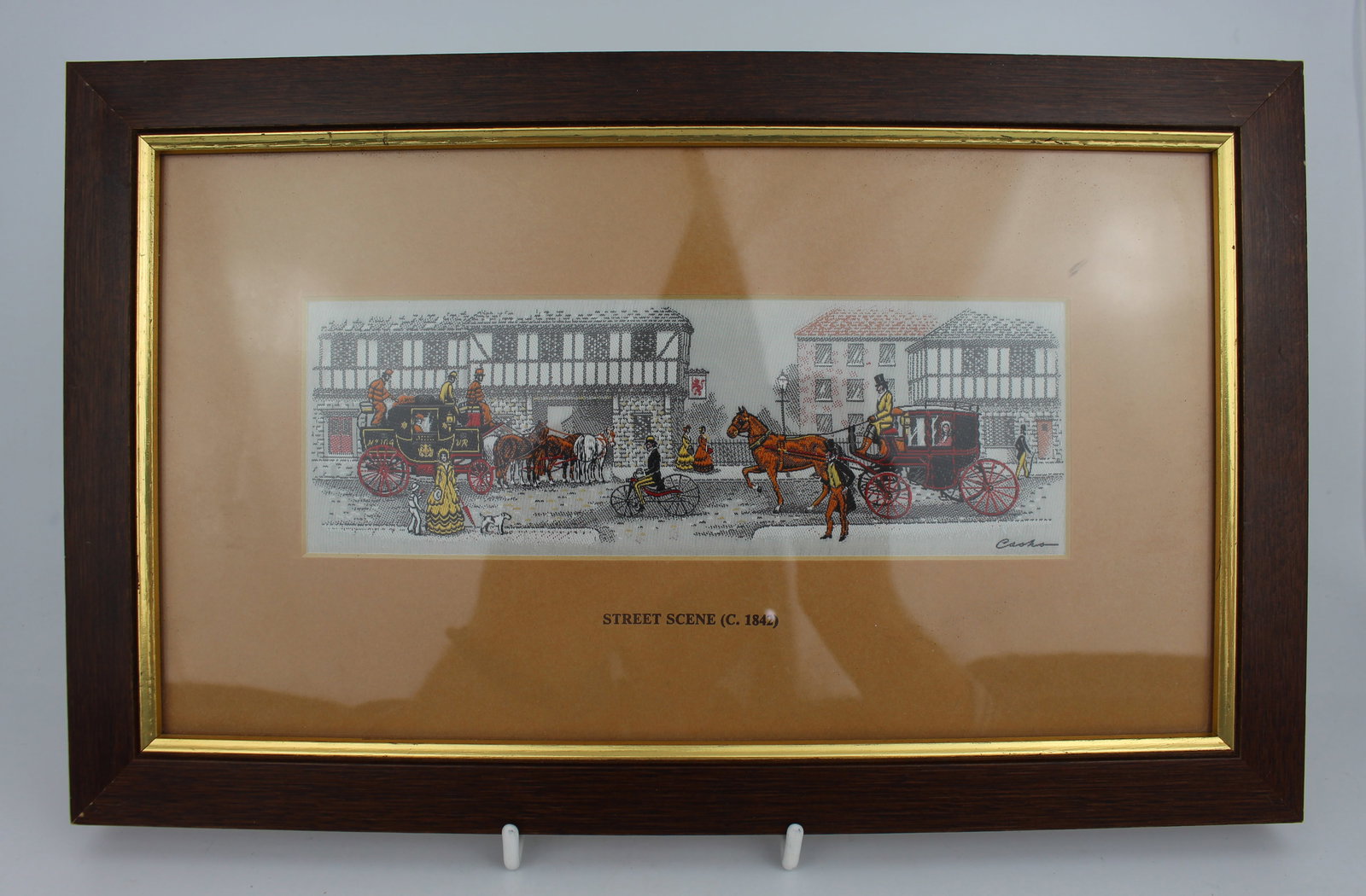 Pair of Cashs Miniaure Woven Pictures - 4