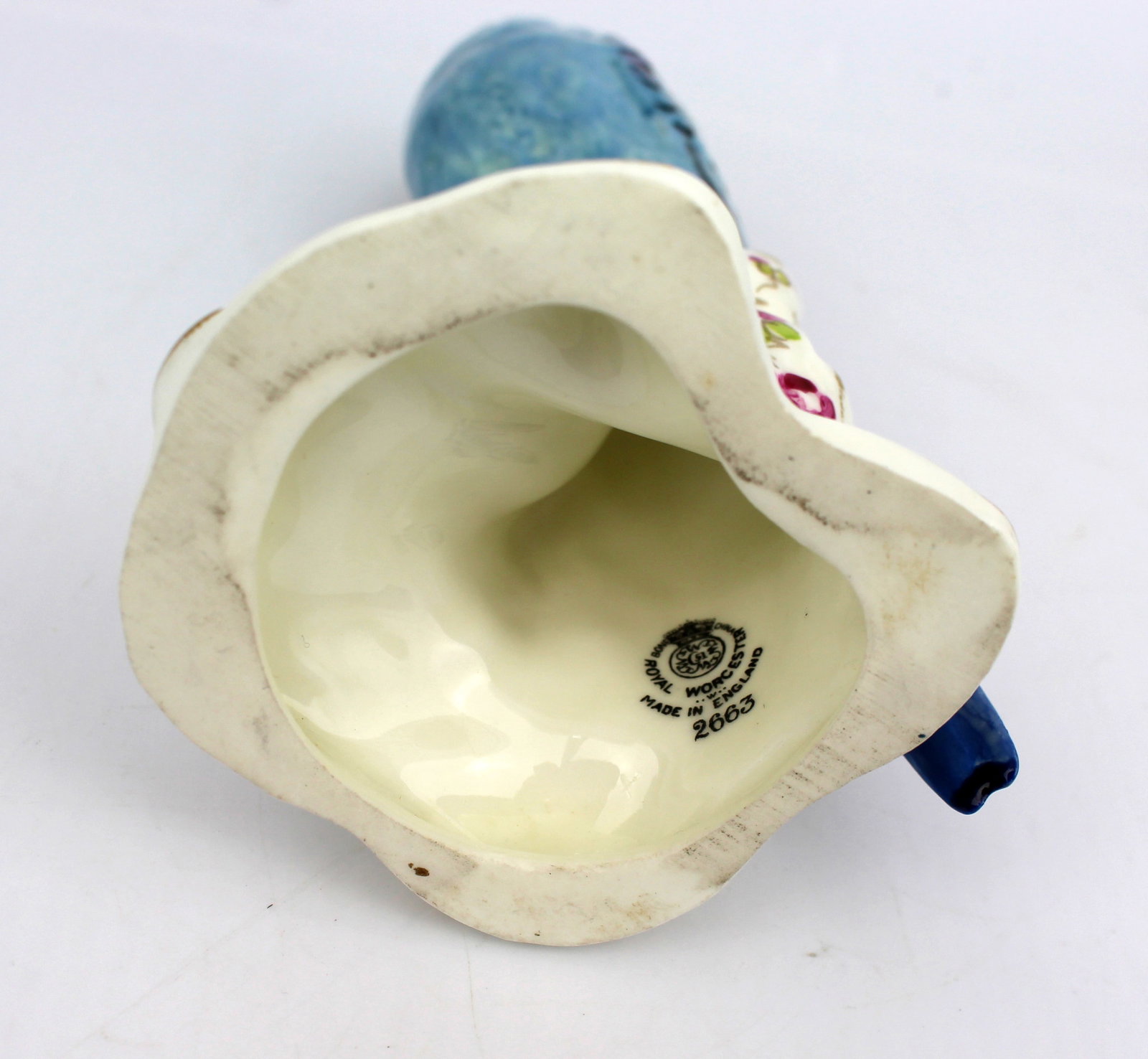 Royal Worcester BirdBudgerigar 2663 Birds on Stumps - 8