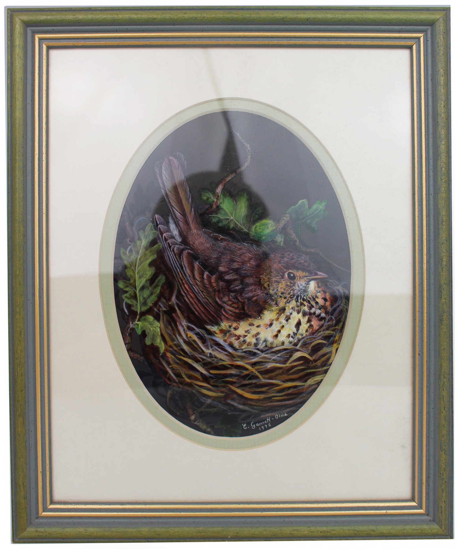 Set of 3 British Bird Paintings by Liz Garnett-Orme - 2