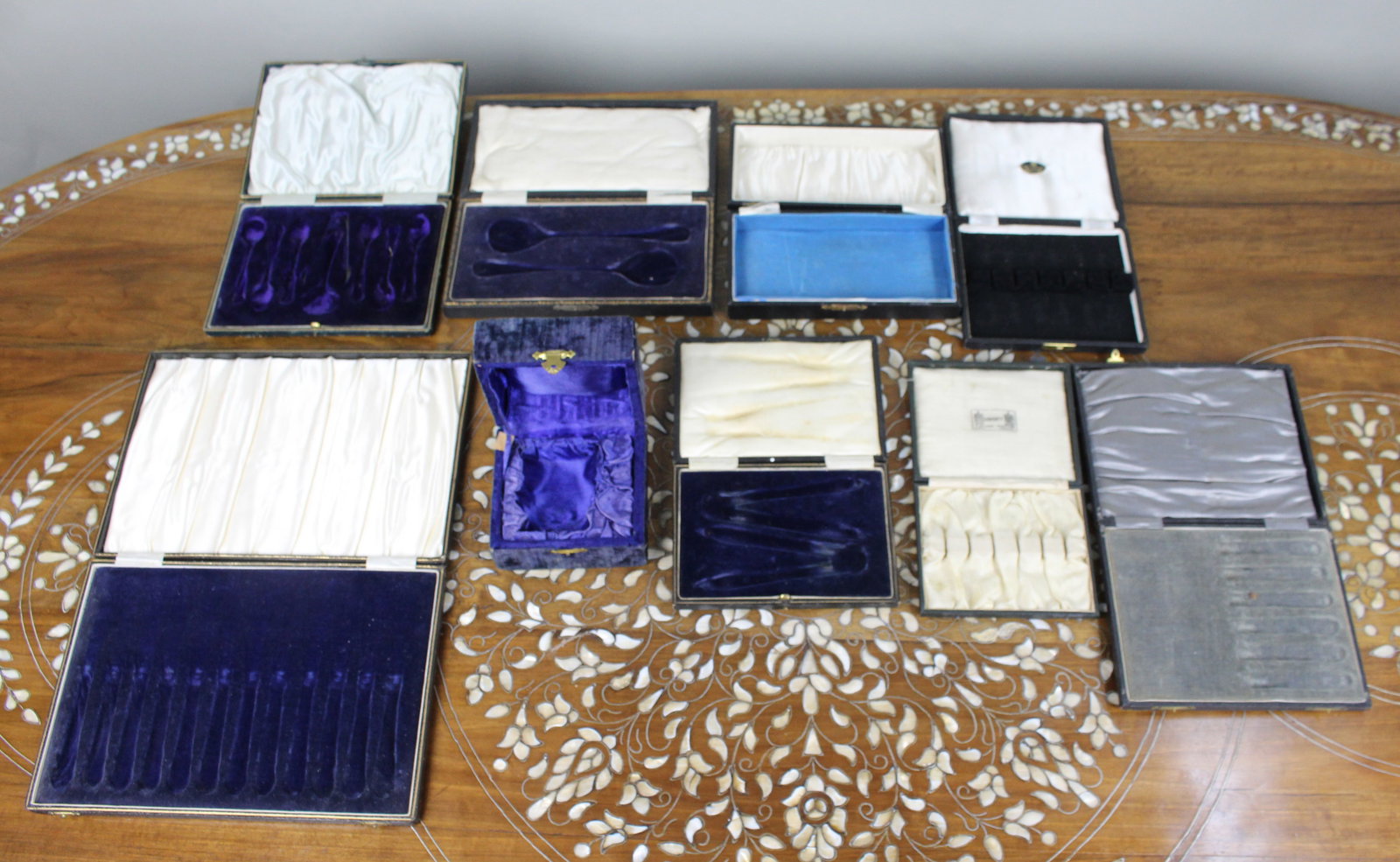 Collection of Antique Cutlery Cases - 4