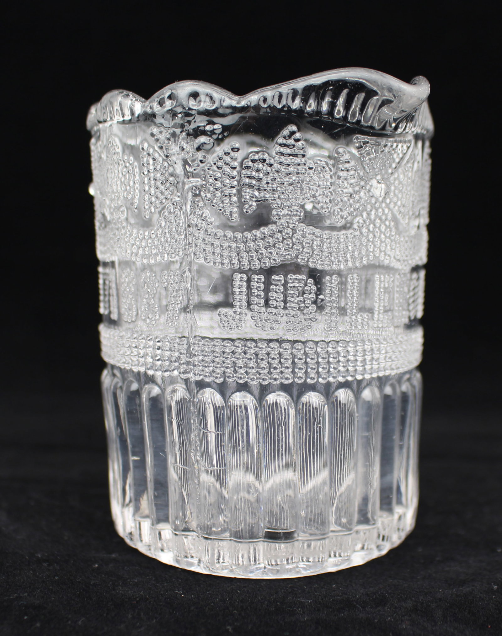 Victorian Pressed Glass Golden Jubilee Jug 1887 - 2
