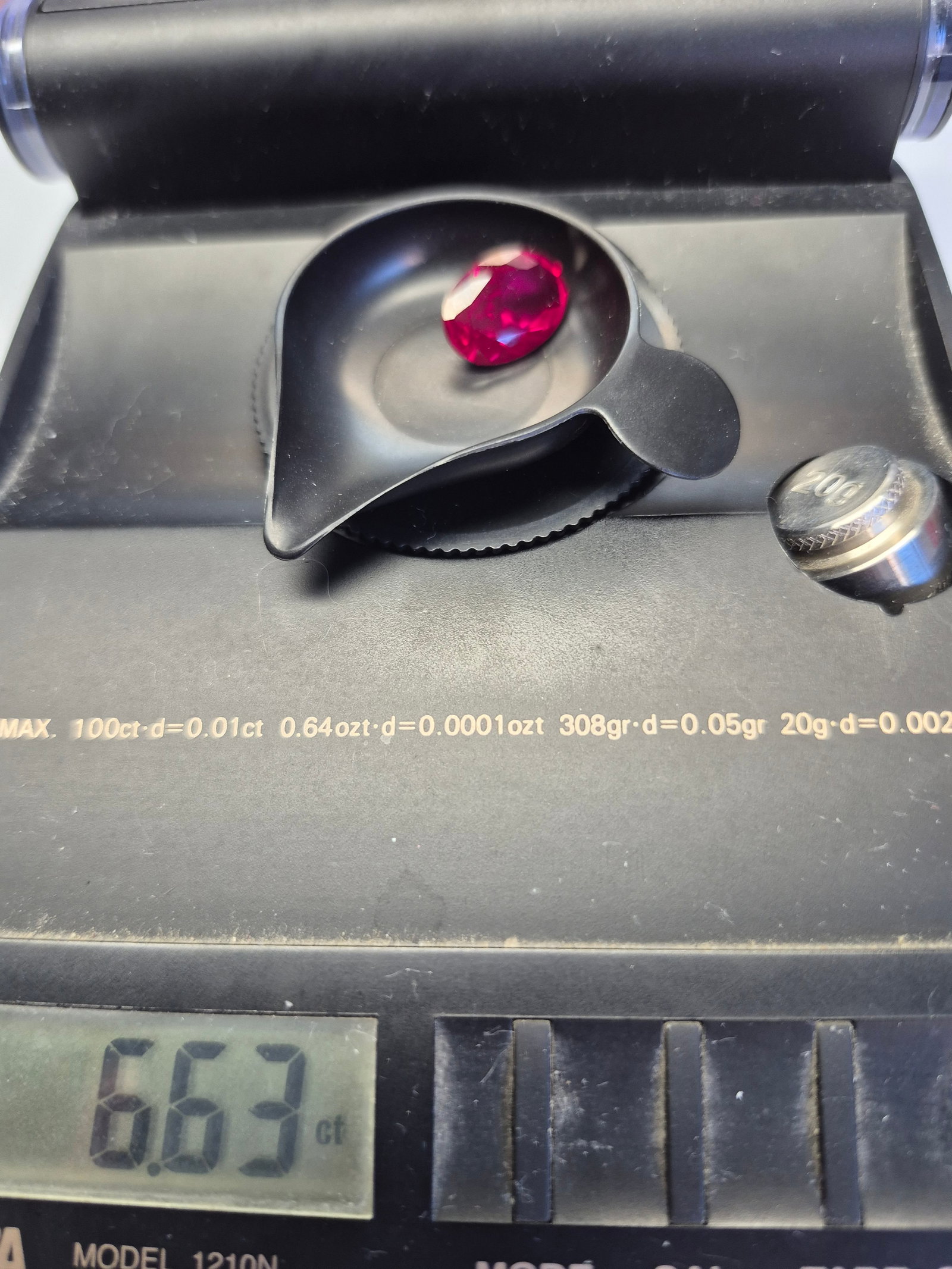 Natural Ruby Corundum Gemstone 6.63 Ct Oval Cut 14 x 10 mm Loose Stone - 3