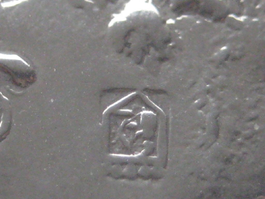 Antique Dutch Silver Miniature Table - 8