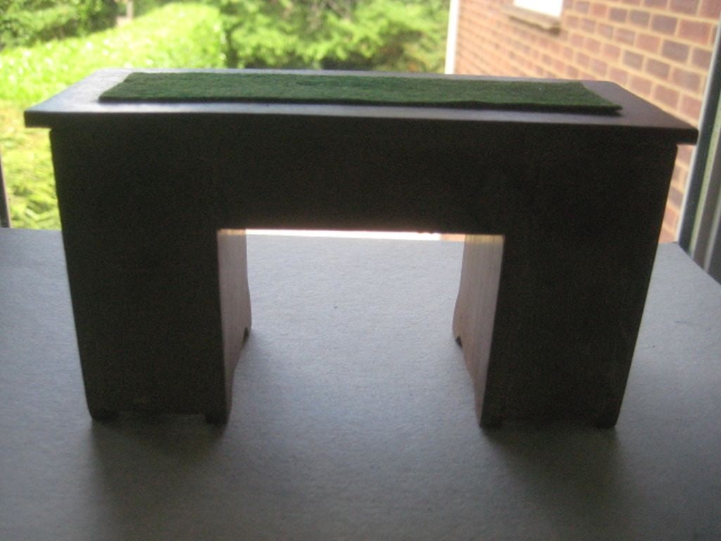 Vintage Dolls House Wooden Sideboard - 3