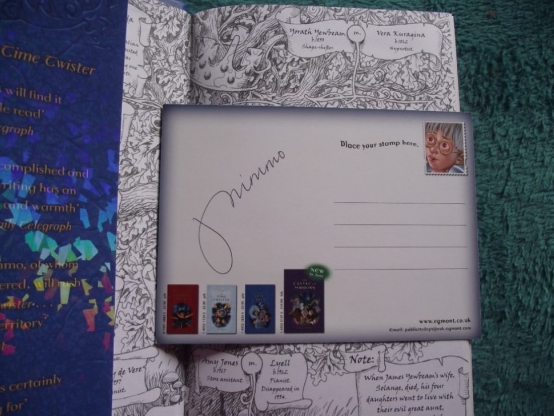 Jenny Nimmo-Children of The Red King (Charlie Bone)-13 Books 1st/1st & Signed - 13