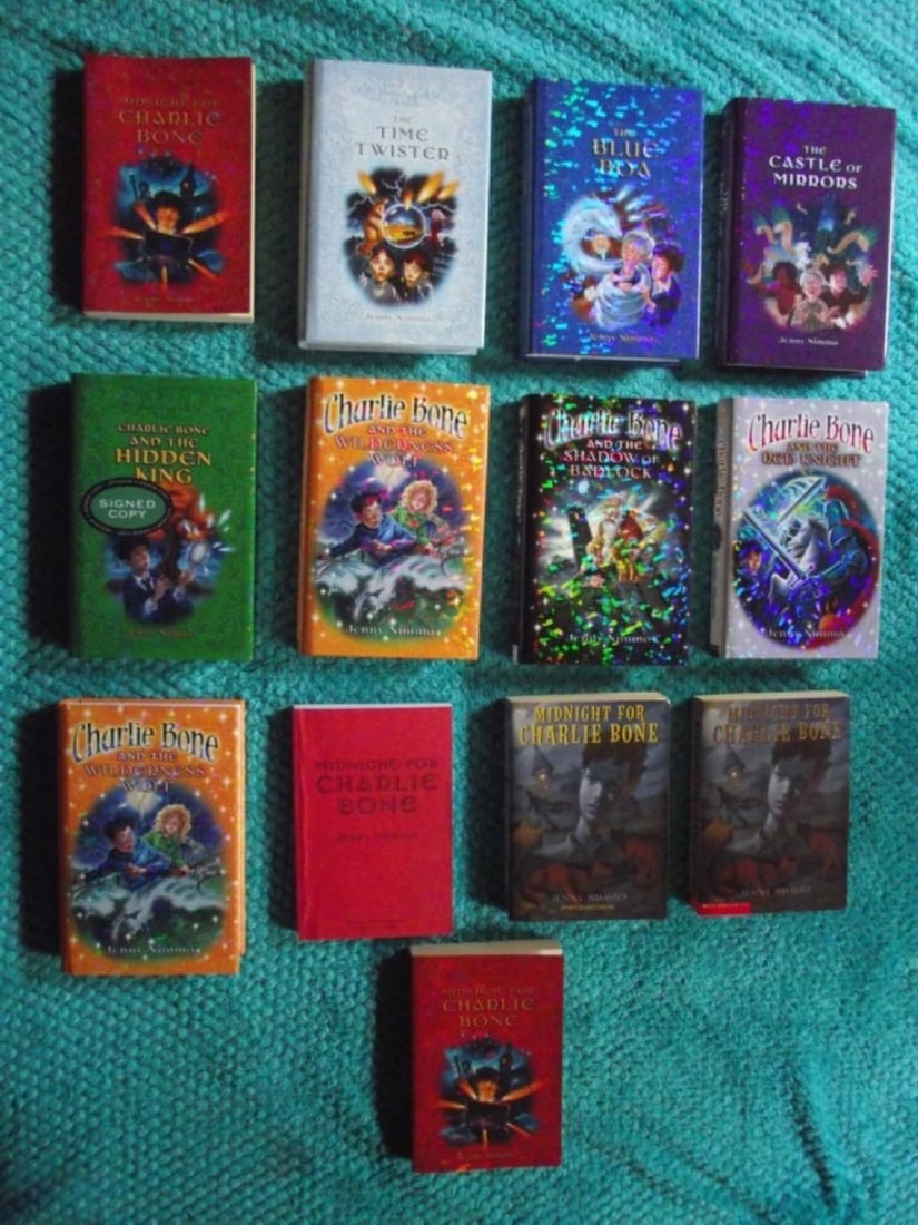 Jenny Nimmo-Children of The Red King (Charlie Bone)-13 Books 1st/1st & Signed: Title: Jenny Nimmo-Children of The Red King (Charlie Bone)-13 Books 1st/1st & Signed Description: Jenny Nimmo - Children of the Red King Series (Midnight for Charlie Bone) - 13 Books - All