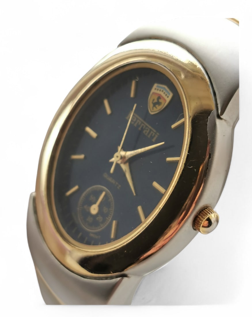 90s Vintage Vision Ferrari-Branded Watch - 4