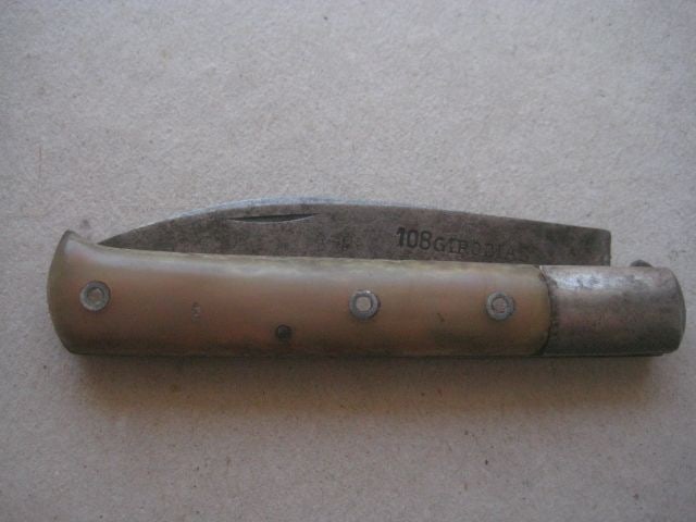 Antique French Horn Hafted Penknife, c1900 - 4