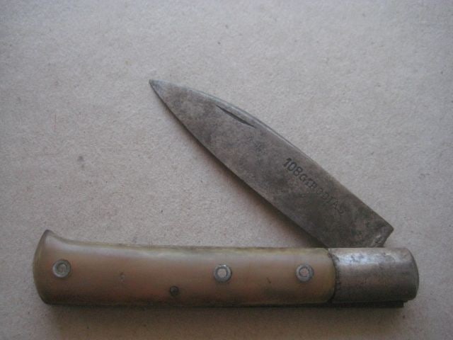 Antique French Horn Hafted Penknife, c1900 - 6