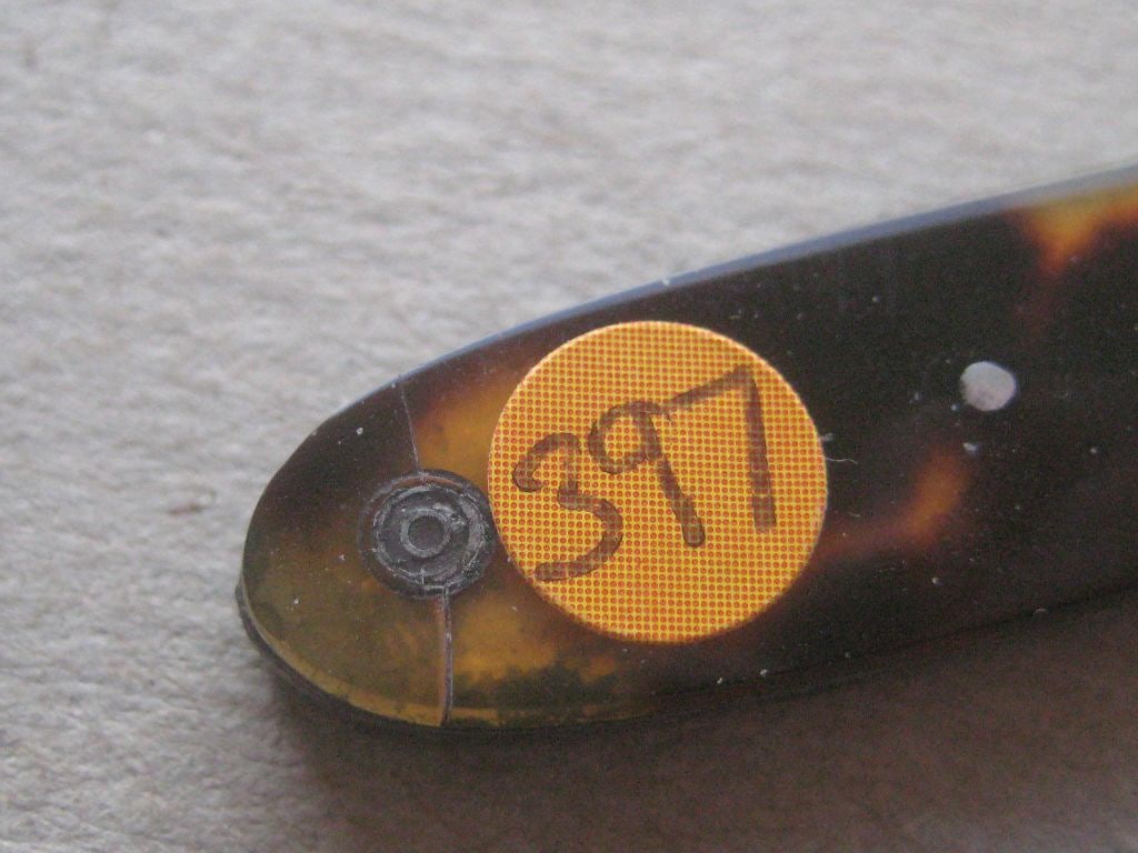 George III Silver Bladed Folding Fruit Knife - 4