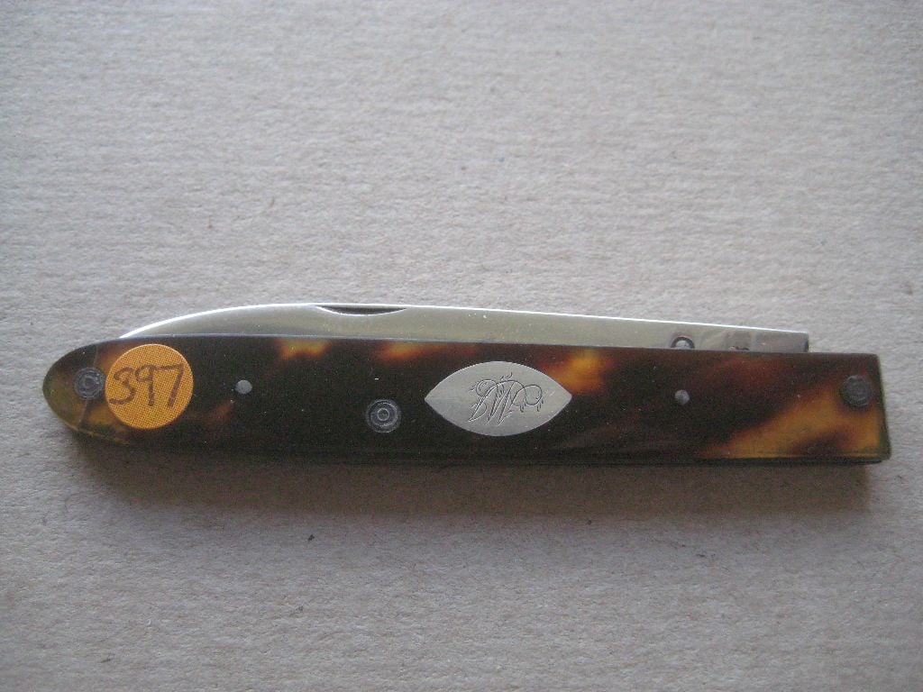 George III Silver Bladed Folding Fruit Knife - 6
