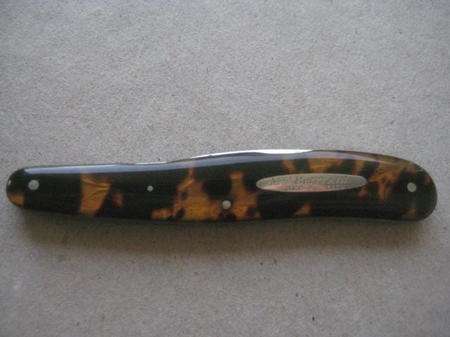 Antique Multibladed Penknife, c1850: Title: Antique Multibladed Penknife, c1850 Description: Antique Triple Bladed Penknife. Blades Stamped Anthony Rotherham, Sheffield, There is an inscription of
