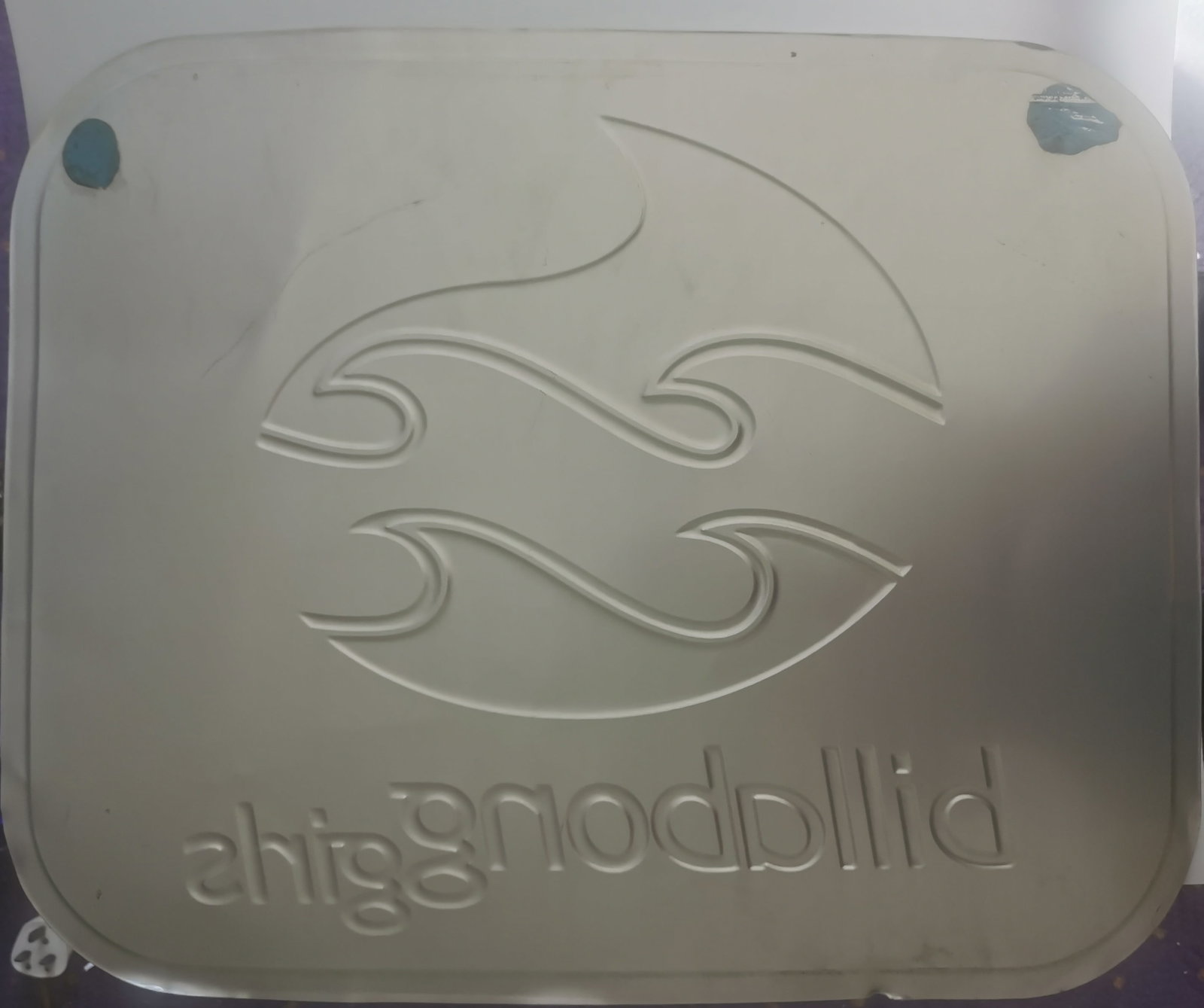 Vintage Billabong Girls Retail Sign – 1990s Surf Shop Display - 3