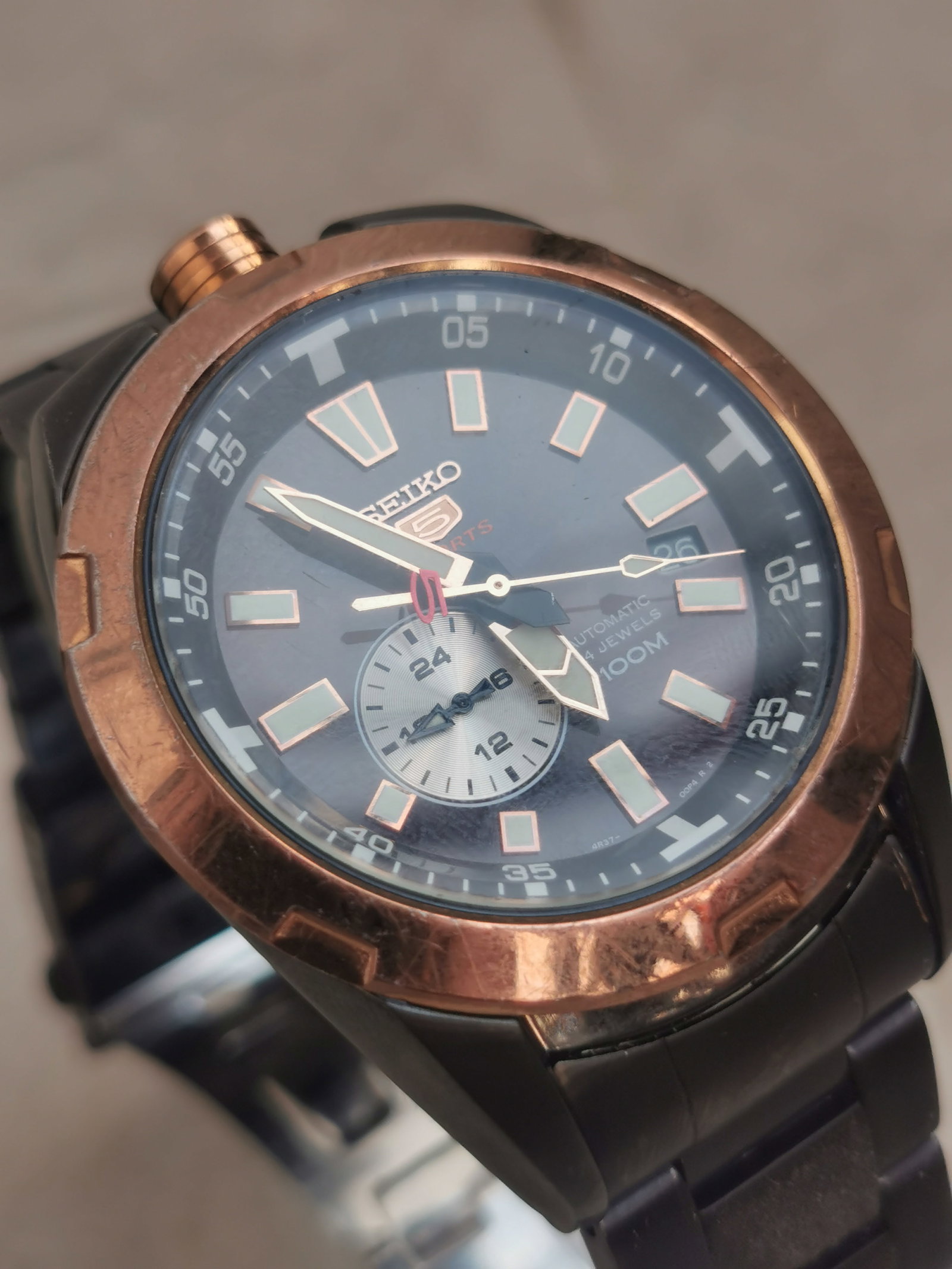 Rare Special Edition Seiko Sports 50th Anniversary Automatic Watch - 3